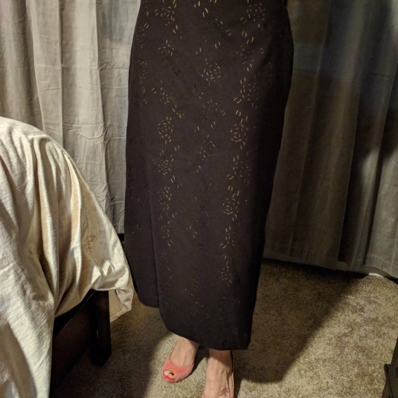 Evan Picone Brown Fall Skirt - Picture 5 of 5
